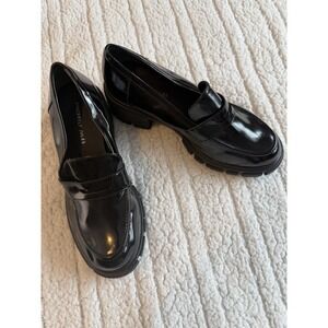 Sincerely Jules Dylan Chunky Heel‎ Lug Sole Platform Loafers Shoes 90's Y2K 9